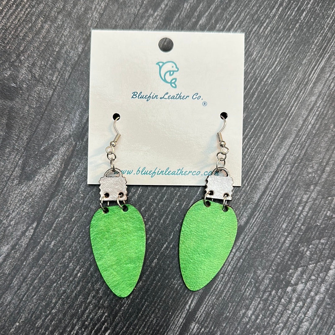 Holiday Lightbulb Earrings