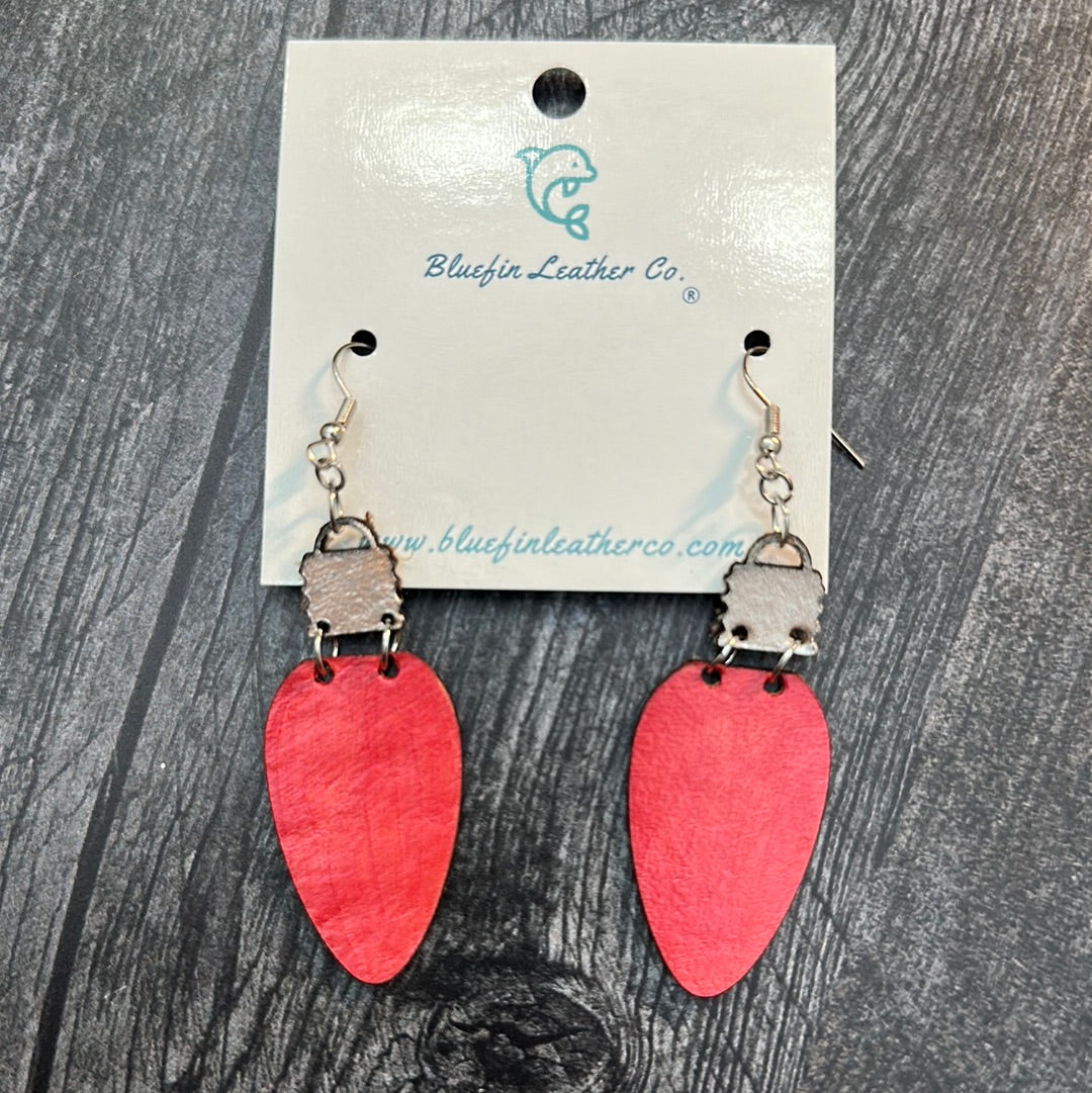 Holiday Lightbulb Earrings