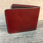 Burgundy Minimalist Wallet