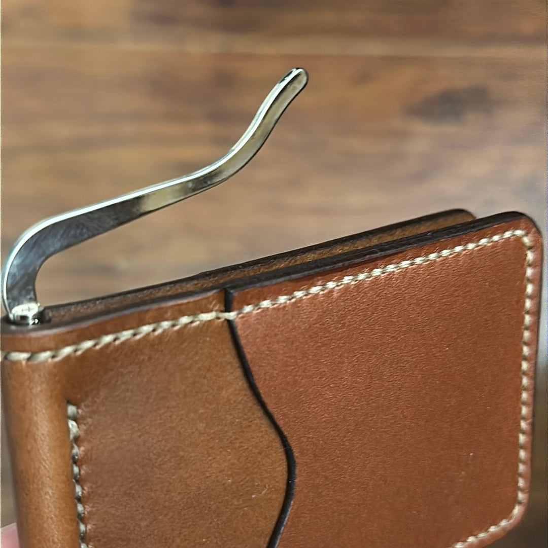 Vertical Money Clip Wallet