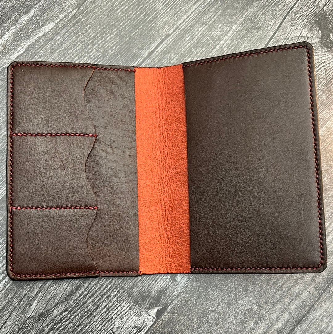 Leather Notebook Cover-Oxblood