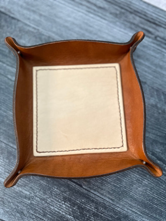 Simple Two-Tone Valet Tray