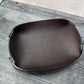 Dark Brown Snap Valet Tray