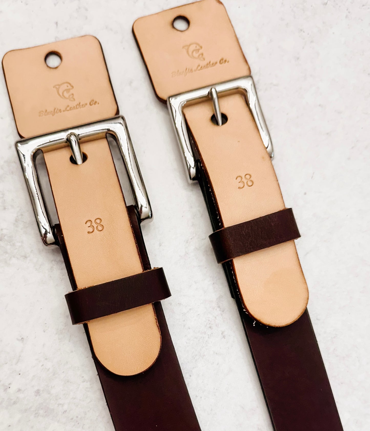 Water Buffalo Leather Belts