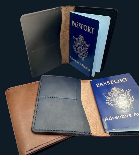 Brown/Navy Passport