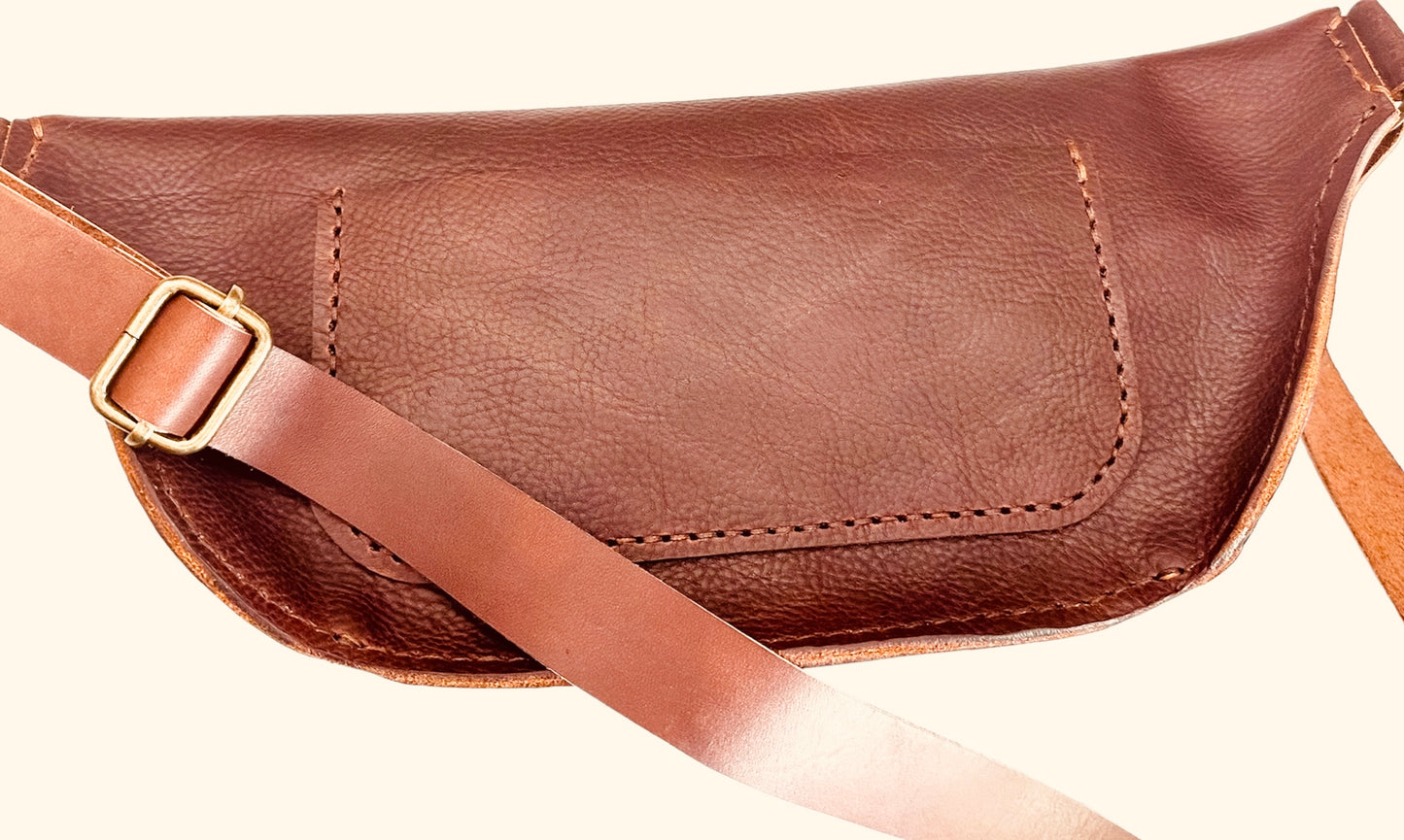 Brown Crossbody/Waist Bag