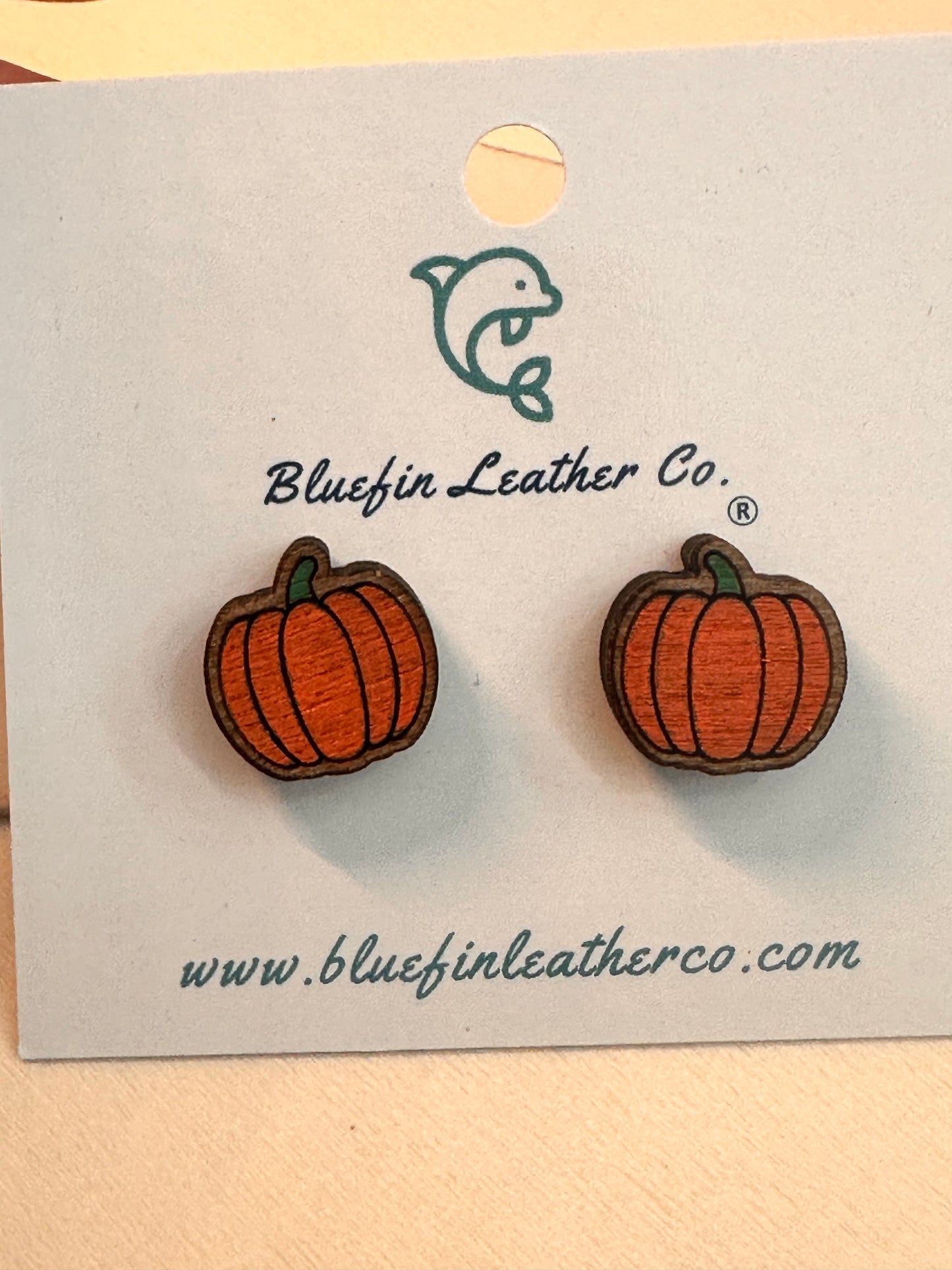 Pumpkin Earrings-short