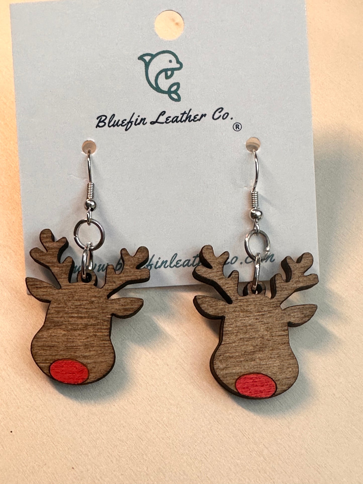 Rudolph Earrings-Dangle