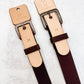 Water Buffalo Leather Belts