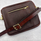 Brown Leather Crossbody Purse