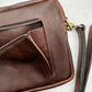 Brown Leather Crossbody Purse