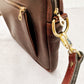 Brown Leather Crossbody Purse