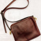 Brown Leather Crossbody Purse