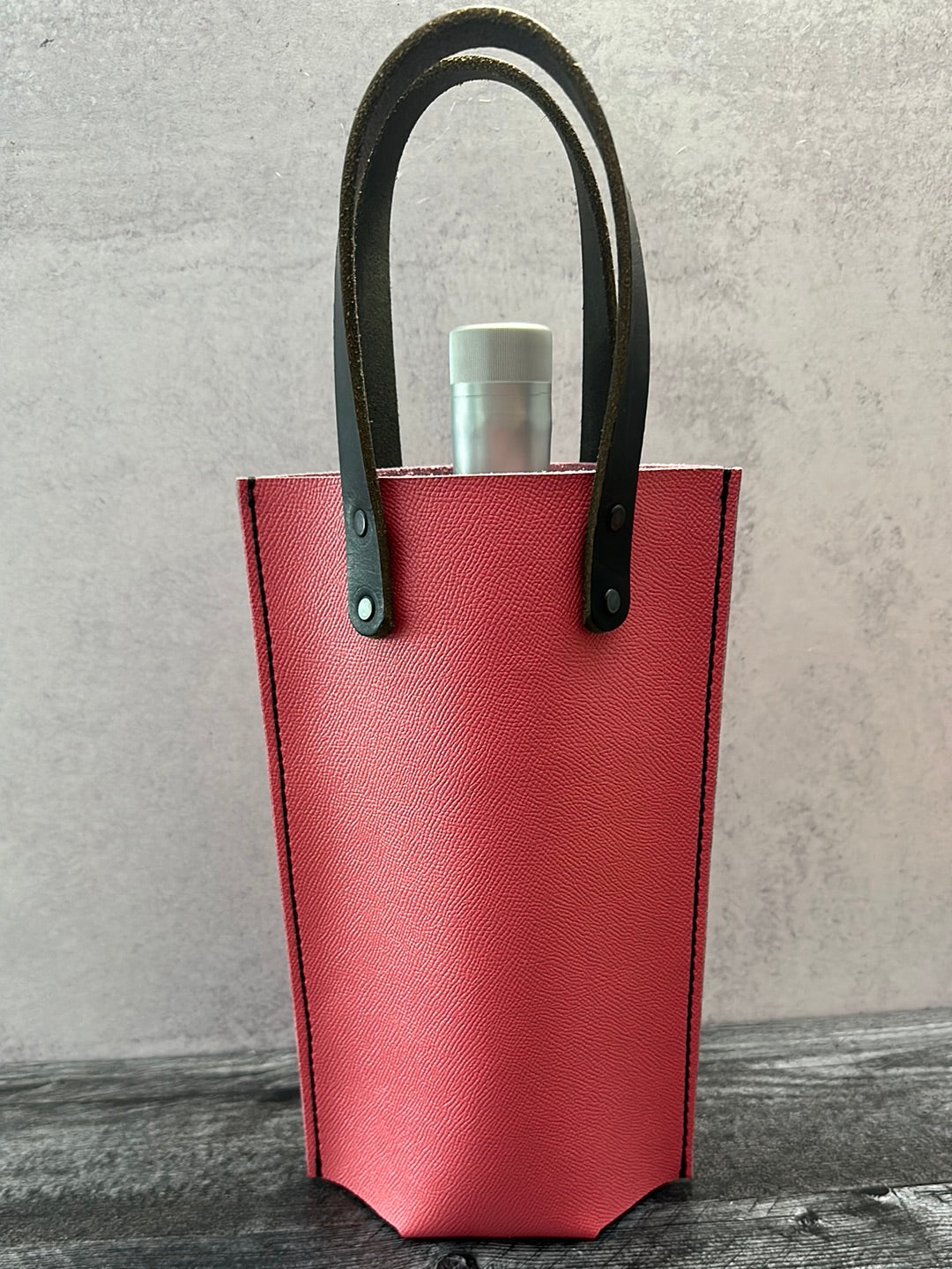 Leather Wine Totes