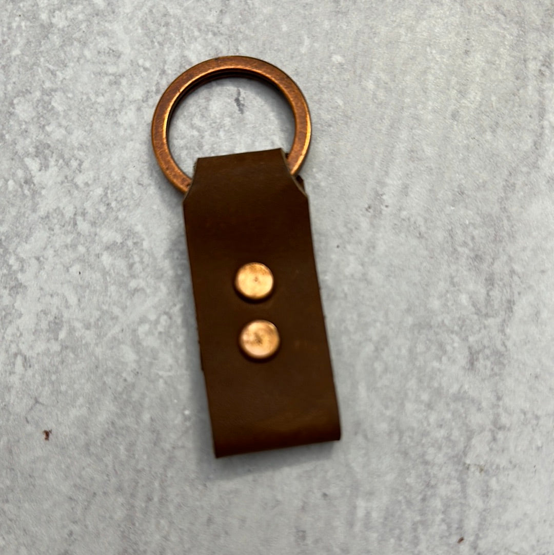 Simple Riveted Keychain