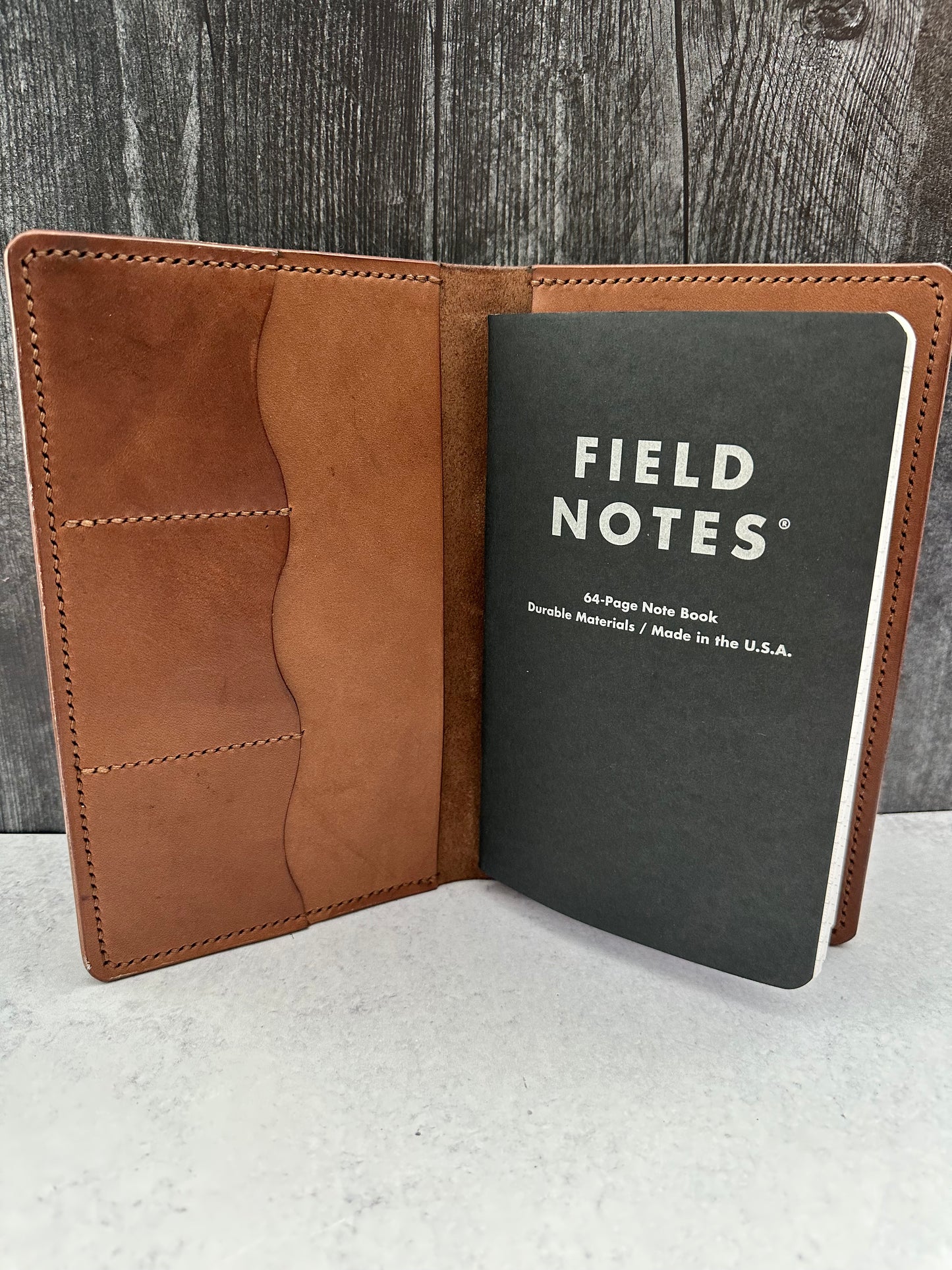 Medium Rustic Brown Field Notes Notebook