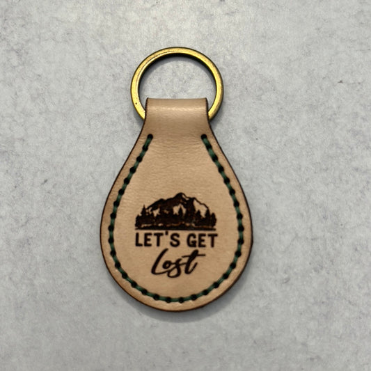 Let’s Get Lost Keychain