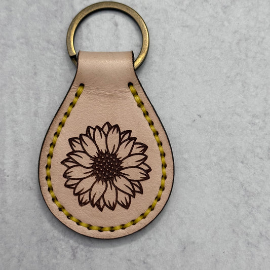 Sunflower Keychain