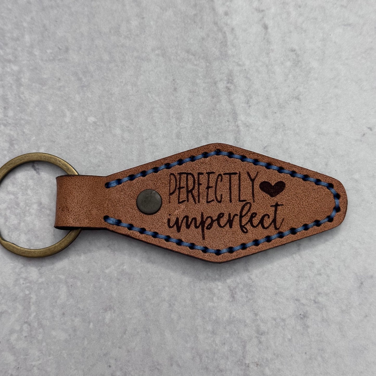 Perfectly Imperfect Keychain